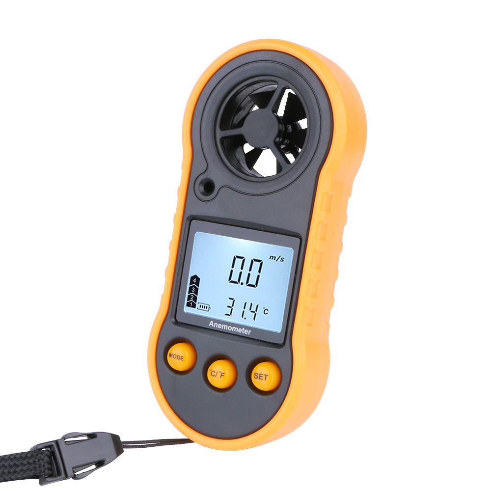 RZ RZ818 Portable Anemometer Sensor Handheld Digital Wind Speed Meter