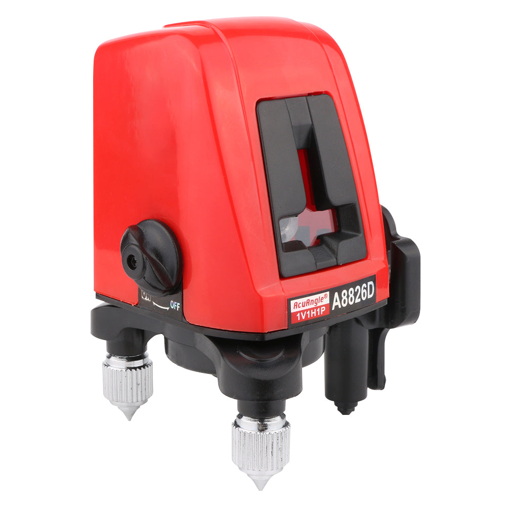 A8826D Cross Red Laser Level Self-leveling 2 Lines 1 Point Horizontal Vertical Laser Leveling Instrument