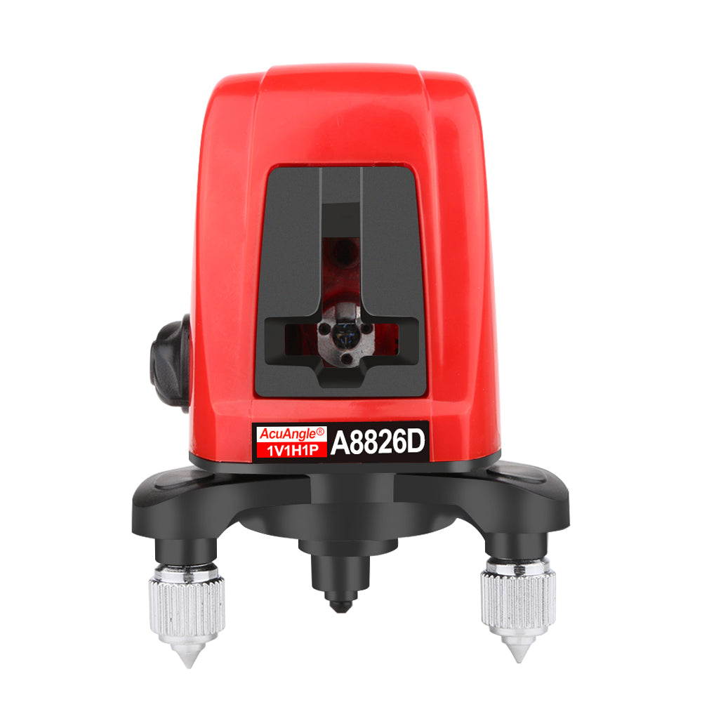 A8826D Cross Red Laser Level Self-leveling 2 Lines 1 Point Horizontal Vertical Laser Leveling Instrument