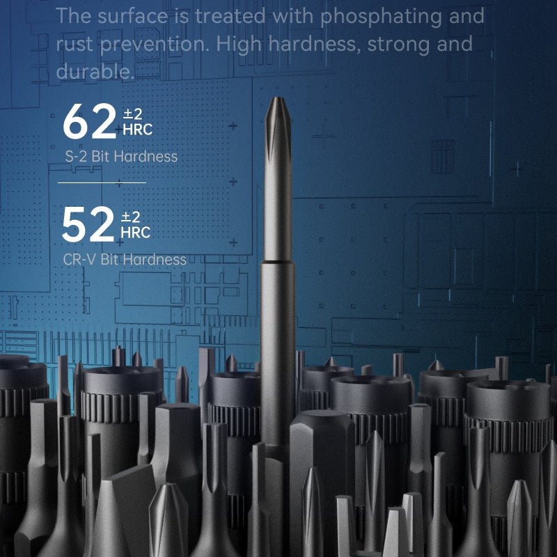 Jakemy JM-8186 Multifunction Precision Screwdriver Set Portable Repair Tool Kit for Watches, Cameras - Yellow