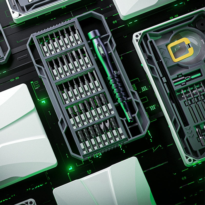 Jakemy JM-8187 Portable Precision Screwdriver Set for Glass, Cellphones Lightweight Repair Tools