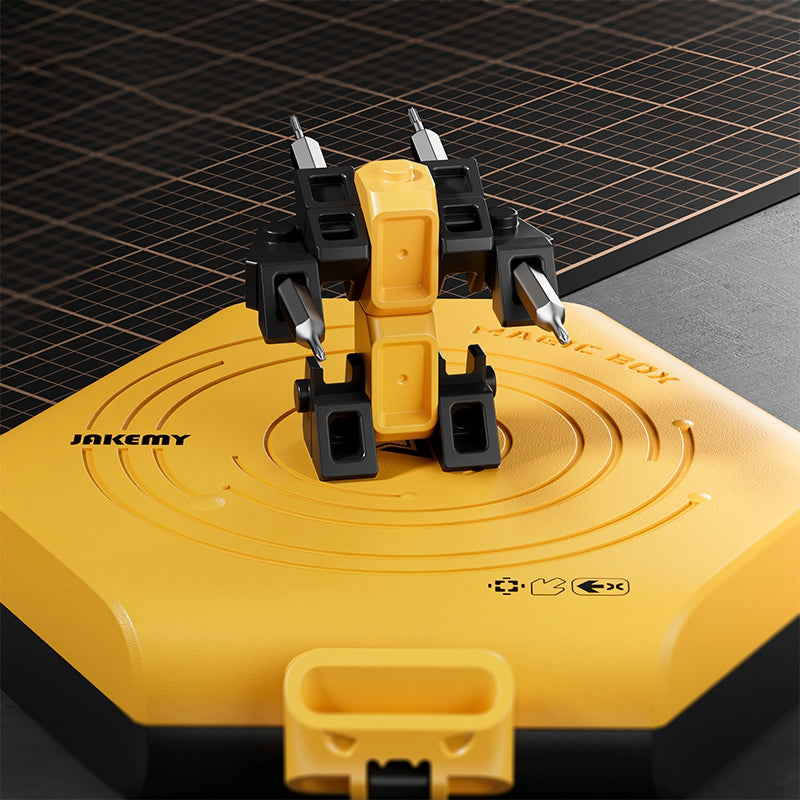 Jakemy JM-8185 Multifunction Screwdriver Bit Set for Glass, Cellphones Portable Assembly Repair Tools