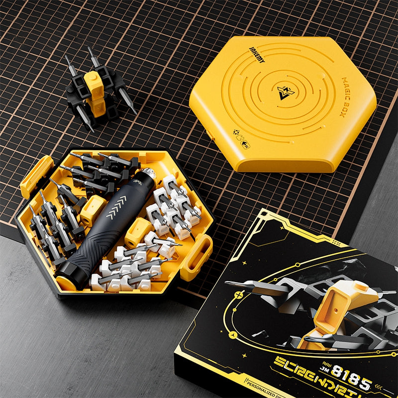 Jakemy JM-8185 Multifunction Screwdriver Bit Set for Glass, Cellphones Portable Assembly Repair Tools