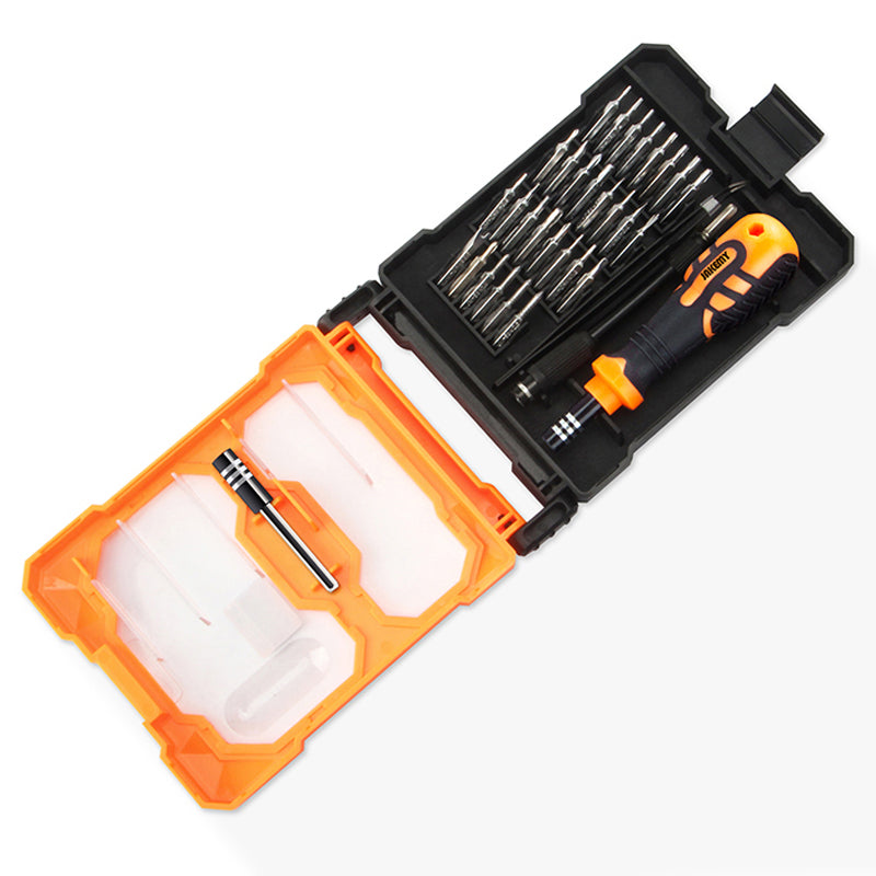 Jakemy JM-8159 Portable 34-in-1 Precision Screwdriver Set Household Repair Tool Bits for Cellphones, Laptops