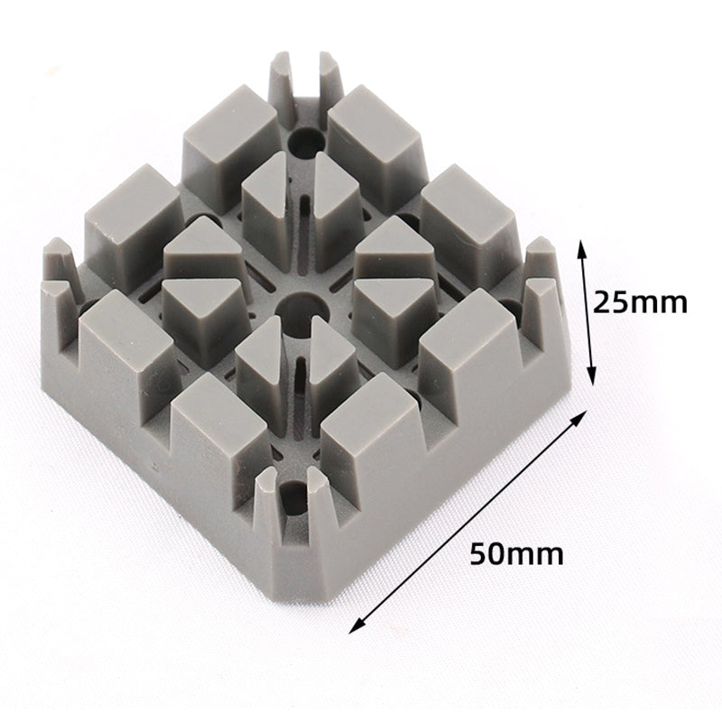 Watchband Holder Watch Strap PP Stand Mount Support Bracelet Block for Watch Repairing - Grey