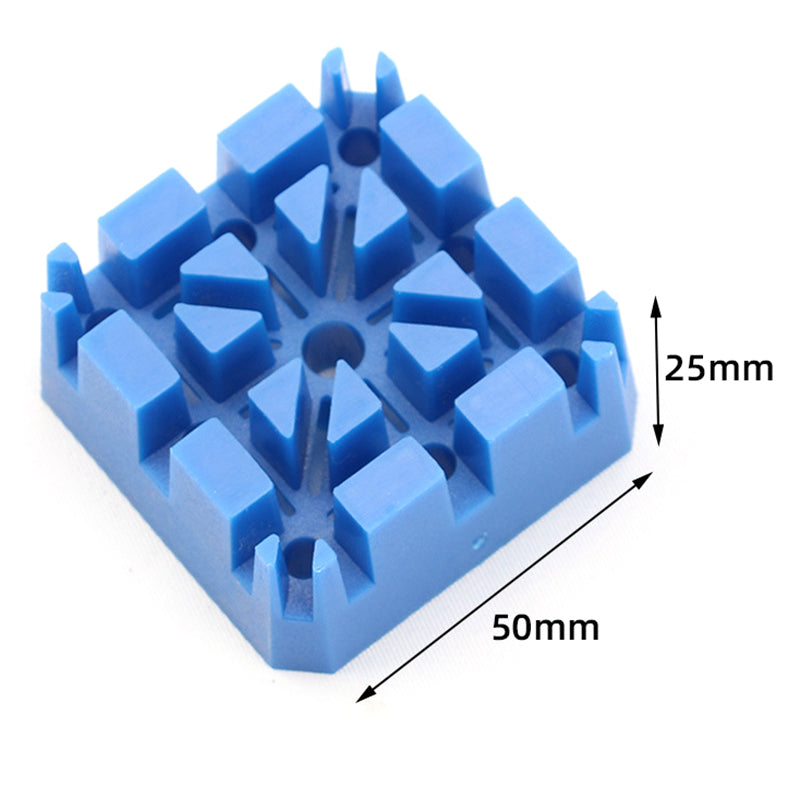 Watchband Holder Watch Strap PP Stand Mount Support Bracelet Block for Watch Repairing - Blue