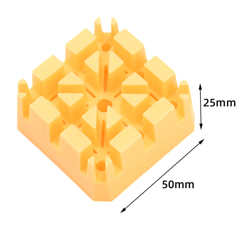 Watchband Holder Watch Strap PP Stand Mount Support Bracelet Block for Watch Repairing - Orange
