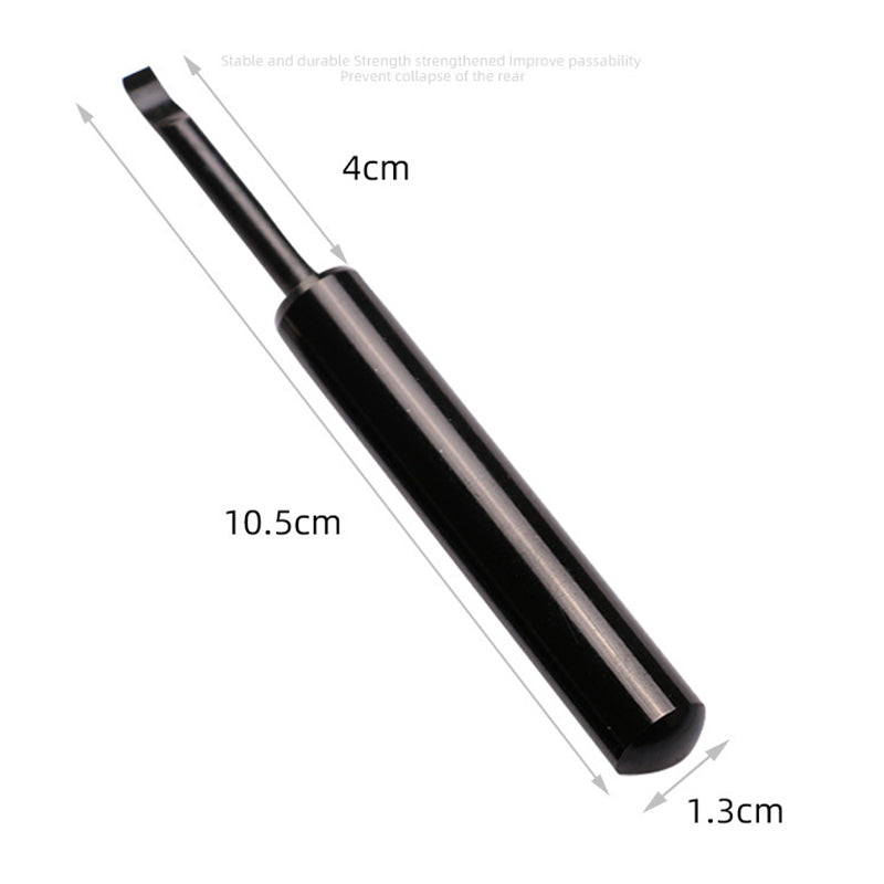 Metal Watch Back Cover Opener Watch Repair Back Cover Removal Pry Lever Tool - Black