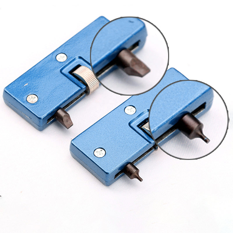 Adjustable Metal Watch Case Opener Back Cover Remover Wrench Watch Repair Tool - Square Head