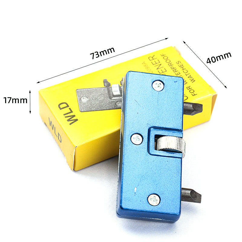 Adjustable Metal Watch Case Opener Back Cover Remover Wrench Watch Repair Tool - Square Head
