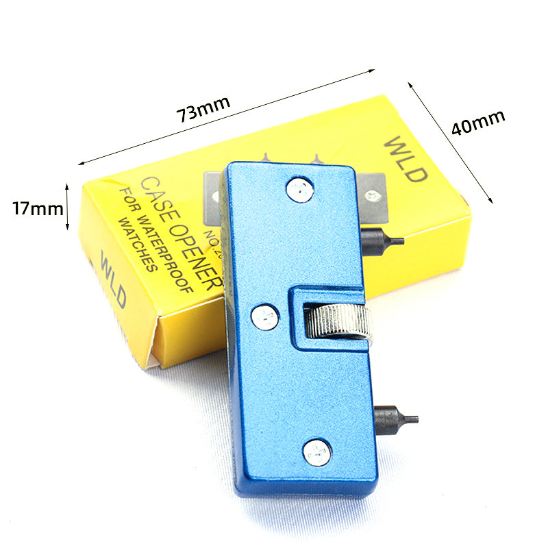 Adjustable Metal Watch Case Opener Back Cover Remover Wrench Watch Repair Tool - Round Head
