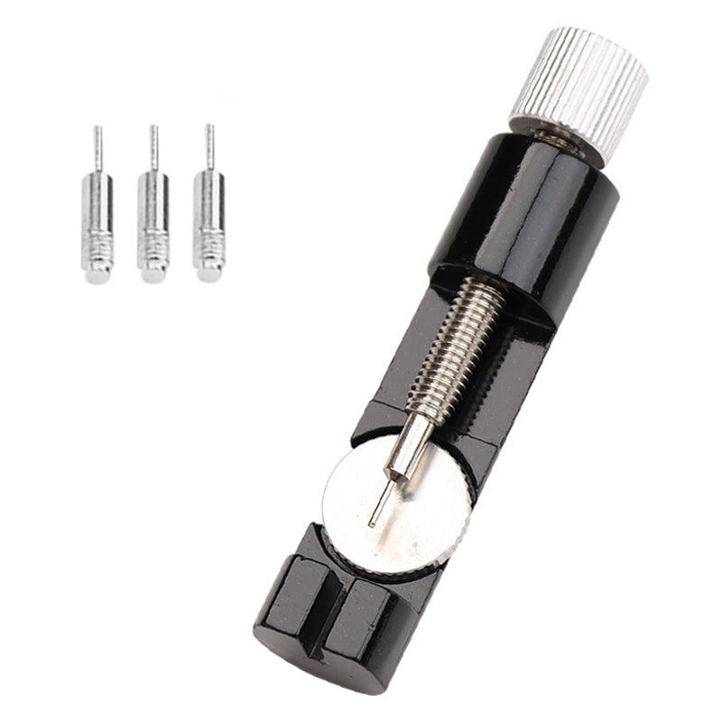 Aluminum Watch Band Strap Bracelet Link Pin Remover Watch Repair Tool - Black