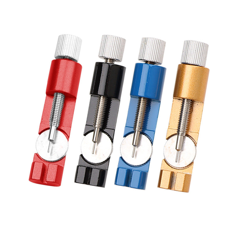 Aluminum Watch Band Strap Bracelet Link Pin Remover Watch Repair Tool - Red