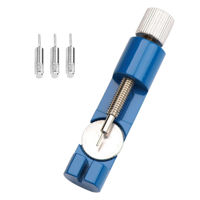 Aluminum Watch Band Strap Bracelet Link Pin Remover Watch Repair Tool - Blue