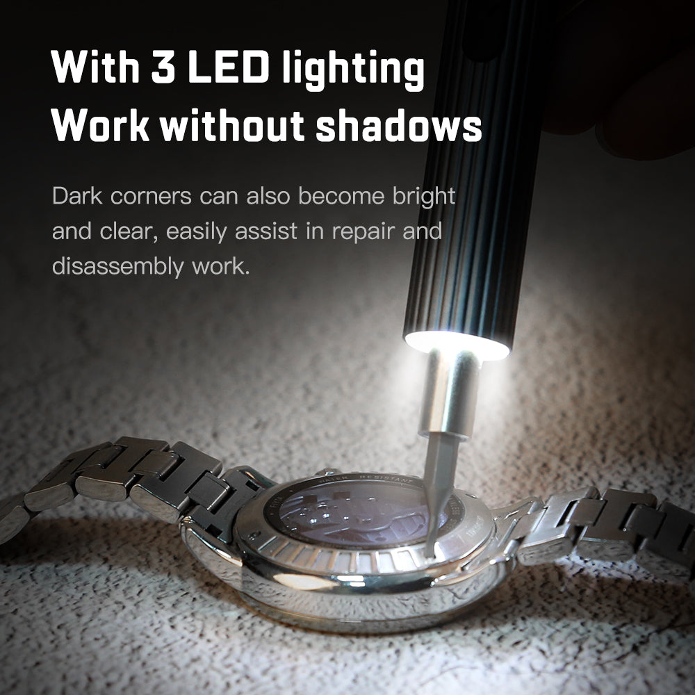 KS-882037-36 N20 36 in 1 Precision Repair Electric Screwdriver Set Portable Handheld Screwdriver with 3 LED Light