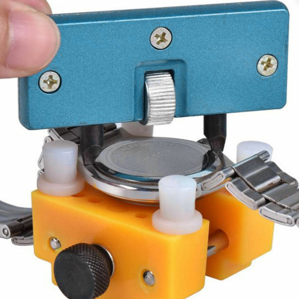 2098B ABS+Steel Watch Case Wrench Back Cover Opener 52mm Caliber Adjustable Watch Back Cover Remover Tool