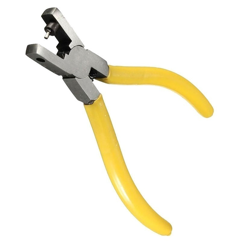 Leather Strap Hole Punch Pliers 2mm Round Hole Leather Waist Belt Watch Band Punching Tool