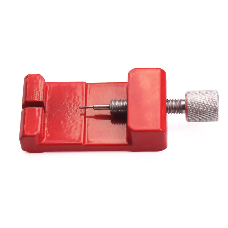 Aluminum Alloy Watch Band Bracelet Link Pin Remover Watch Strap Adjuster Repair Tool - Red