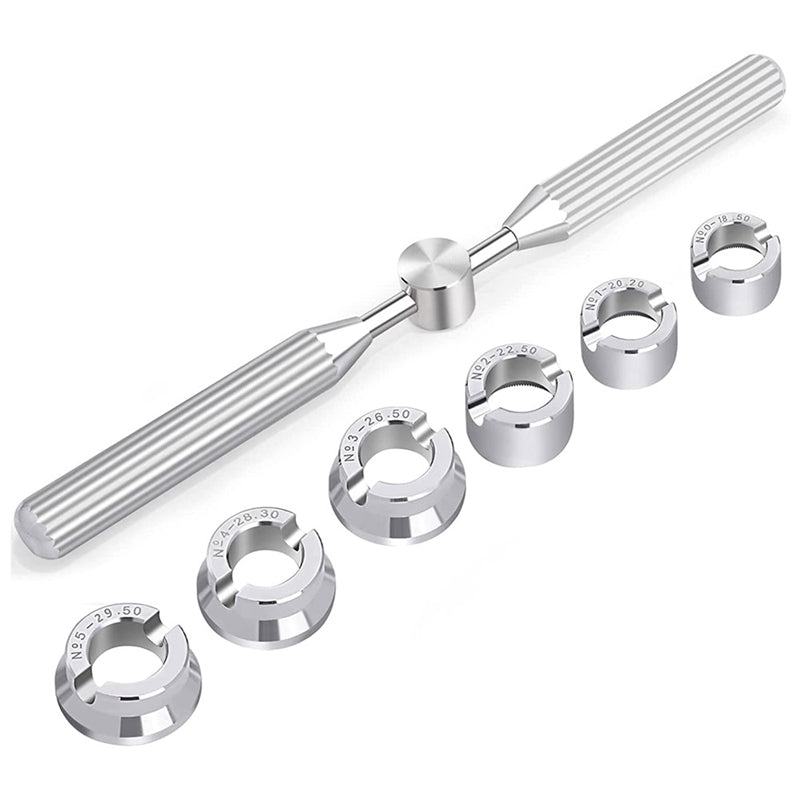 7Pcs Professional Opener Watch Case Opener Kit Watch Repair Tool for Opening