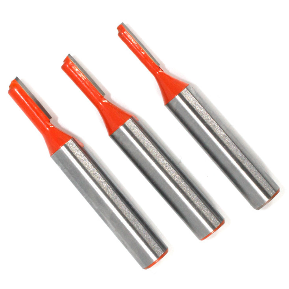 MC02083 3PCS 8mm Shank Woodworking Milling Cutter Knife Trimmer Cutter Set