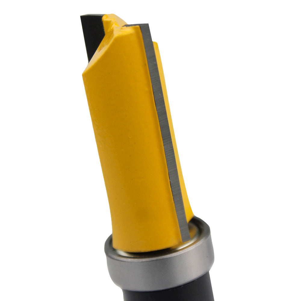 C08-013-081920 8x3 / 4x20mm Hard Alloy Straight Router Bit Woodworking Mill Trimmer Flush Bearing Trimming Cutter with Plastic Box