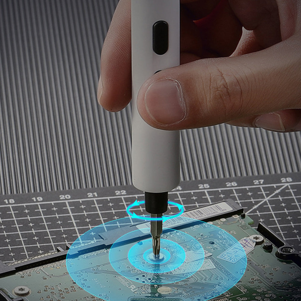 IFU DPT01 D1 Electric Screwdriver Pencil Style Auto / Manual Dual Mode Screwdriver Portable Electric Screw Driver with LED Lights