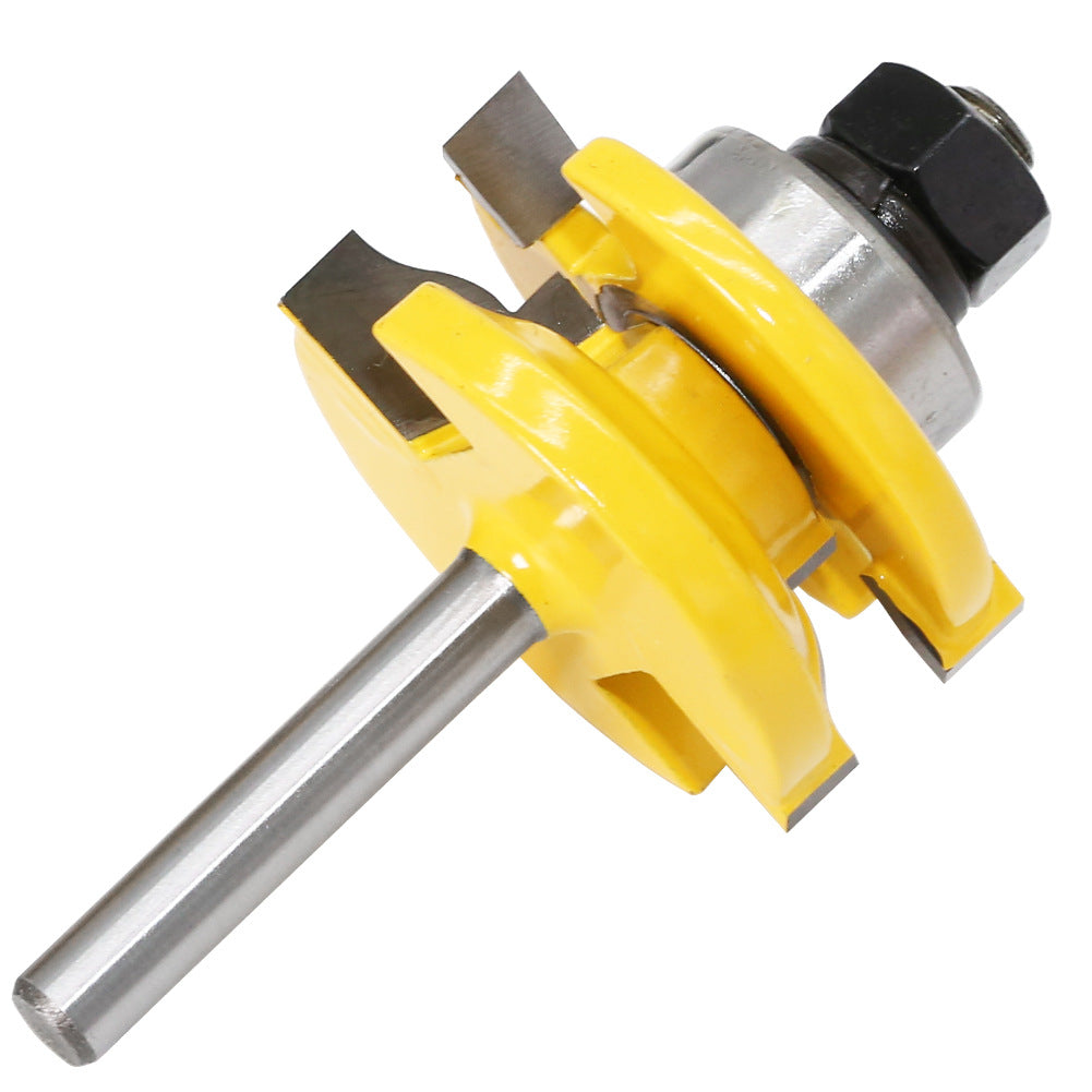 3Pcs Router Bit Set 1 / 4" Shank Woodworking Wood Cutter Groove Engraving Milling Tool