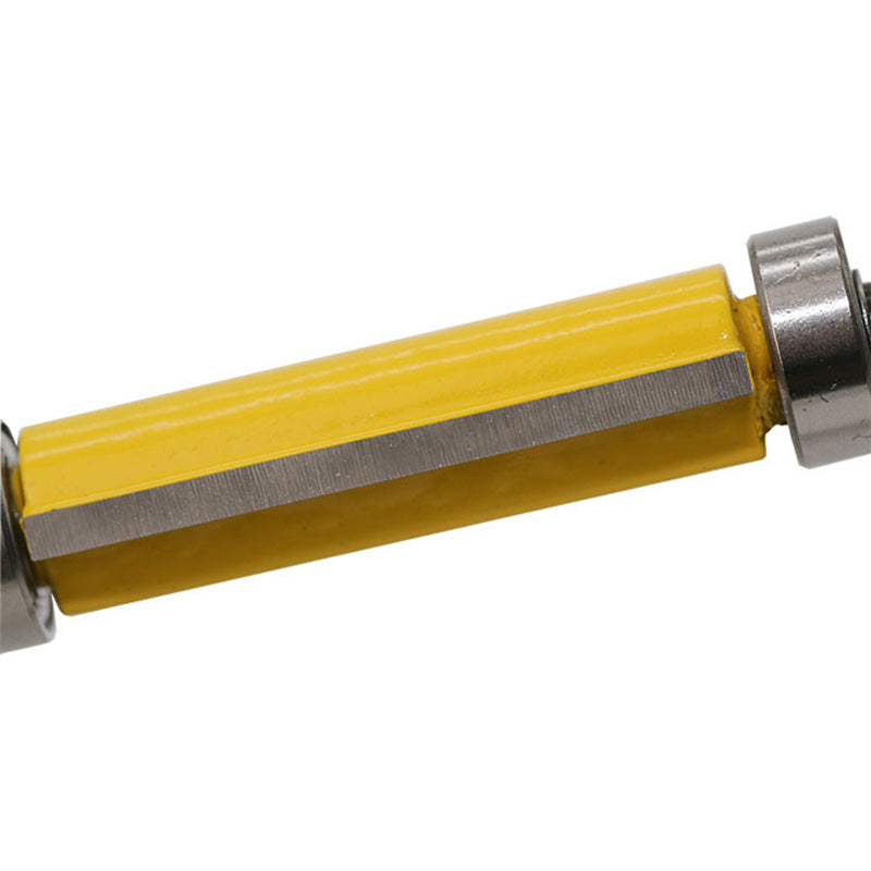 Shank Trimming Cutter Dual Bearing Milling Tool for Wood, Particleboard, MDF
