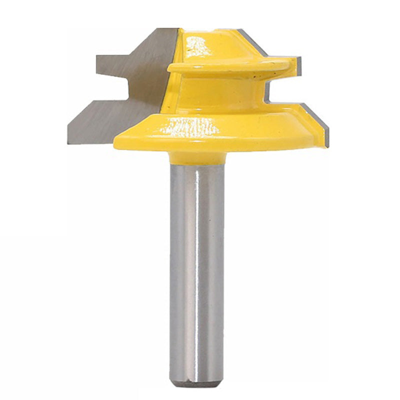 8x1-1 / 2 45-Degree Milling Cutter Router Bit Woodworking Milling Tool