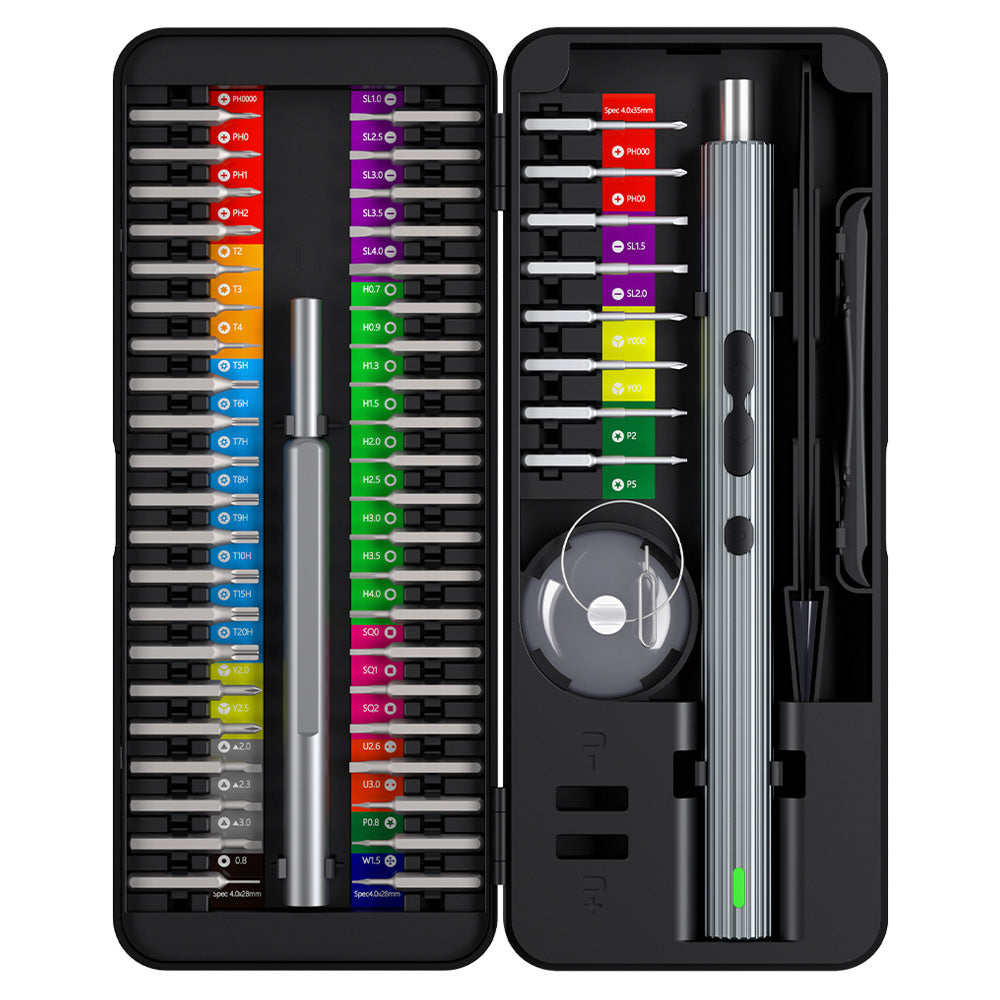 KING'SDUN KS-882058 58-in-1 Precision Electric Screwdriver Set Portable Screwdriver with S2 Steel Bits