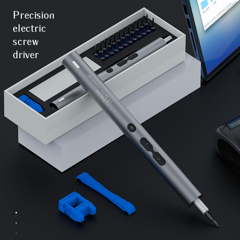 KS-882037 N20 28 in 1 Multifuctional Precision Electric Screwdriver Set with Shadowless Light
