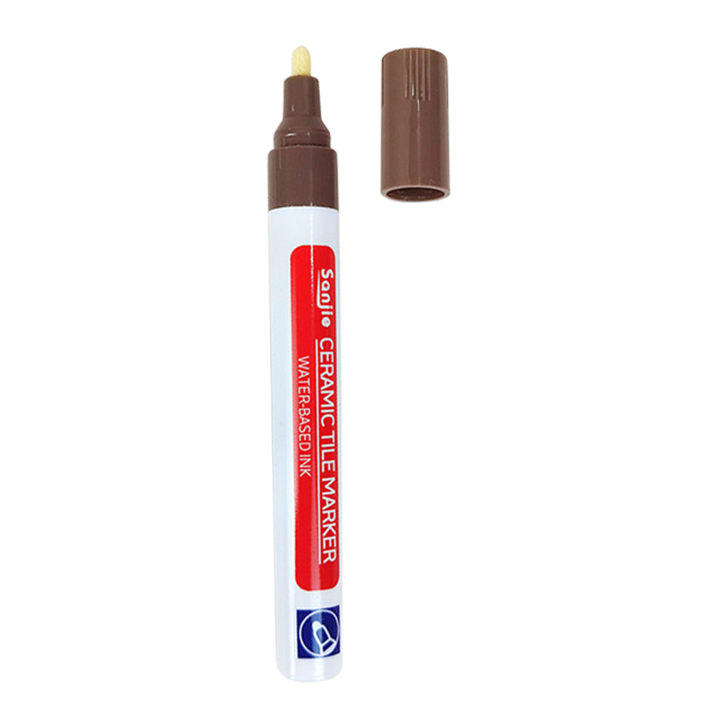 Grout Filler Pen Tile Repair Marker Pen for Restoring Tile Wall Floor - Coffee