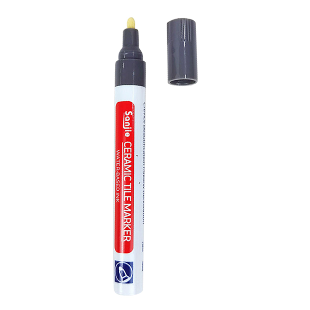 Grout Filler Pen Tile Repair Marker Pen for Restoring Tile Wall Floor - Dark Grey