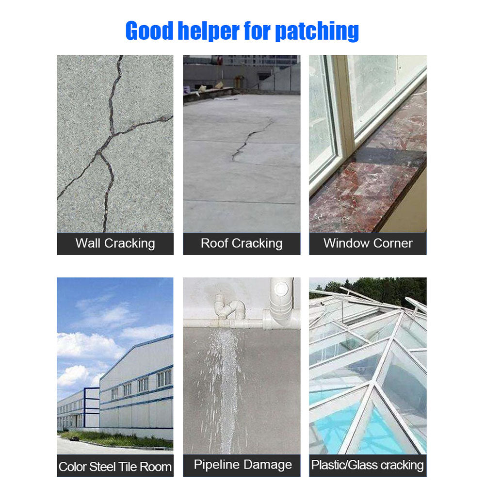 5mx15cm Butyl Rubber Tape Aluminum Foil Waterproof Sealant Tape for Repairing Crack Leak