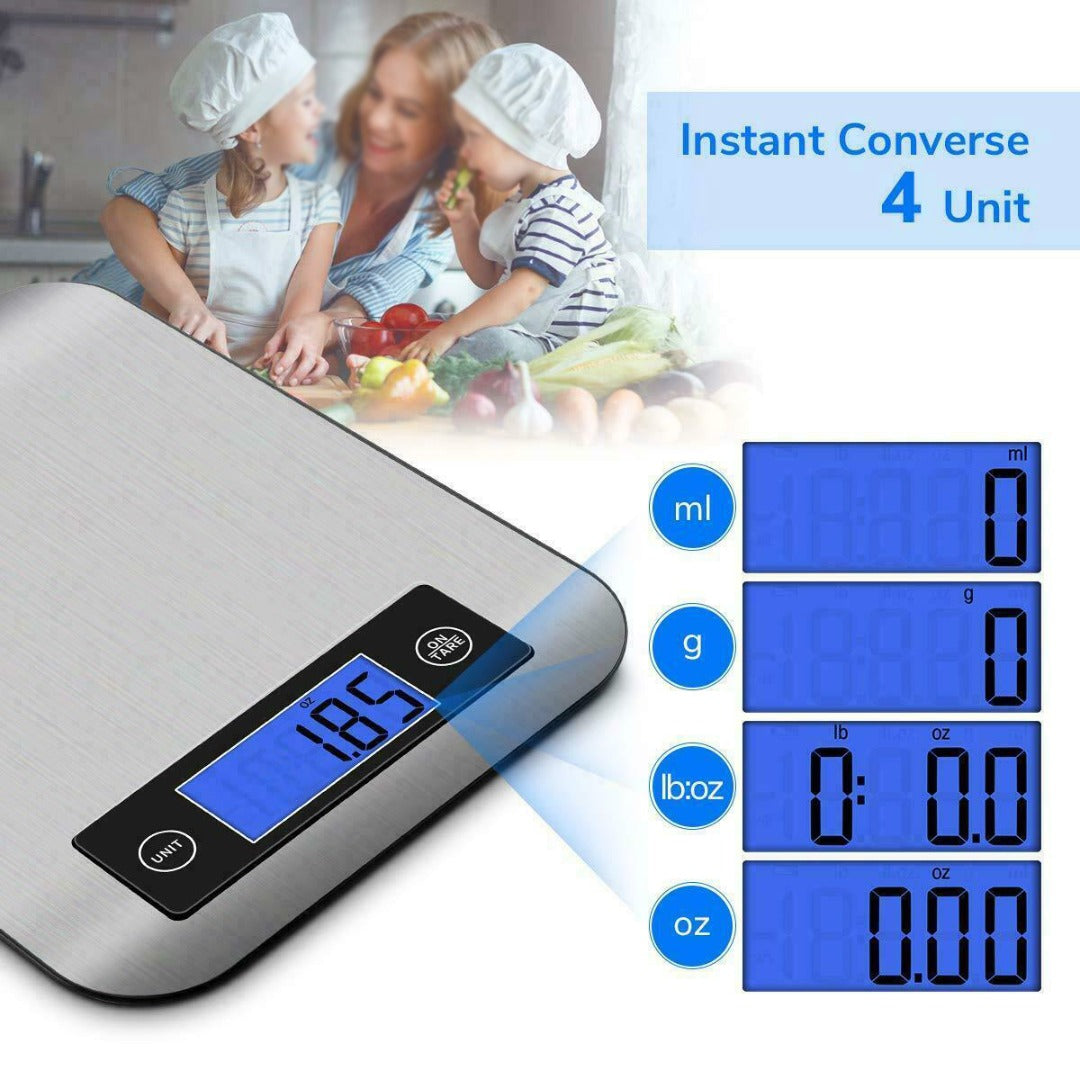 CK652 5000g/1g Accurate Kitchen Digital Scale Home Electronic LED Display Food Scale Cooking Baking Weight Measuring Tool (CE Certificated)