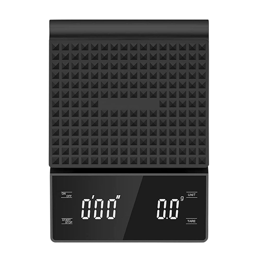 6012 0.3-3000g Accurate Kitchen Digital Coffee Scale Home Battery Powered LCD Display Cooking Baking Food Scale with Timer Function
