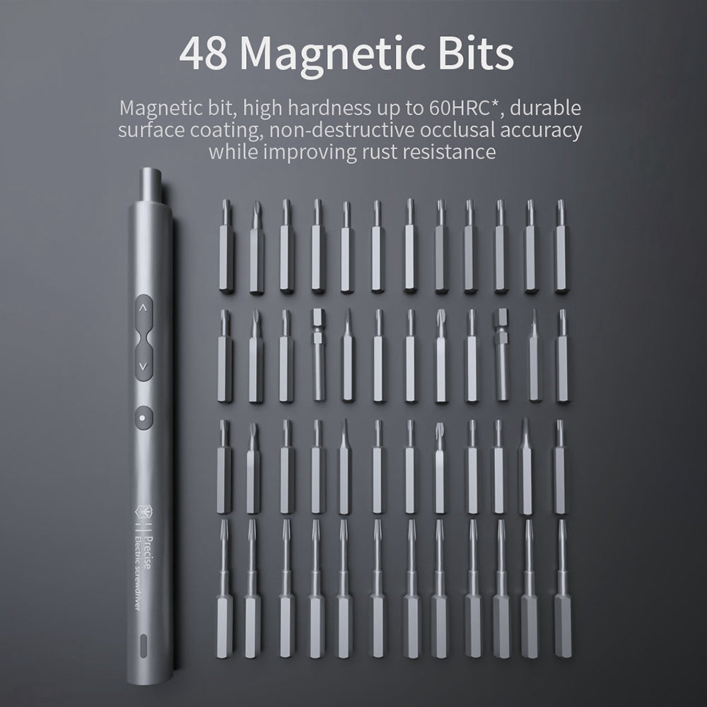 KING'SDUN KS-882038 Electric Repair Tool Kit with Bits 62Pcs Mini Screwdriver Set for Cameras, Drones, Computers