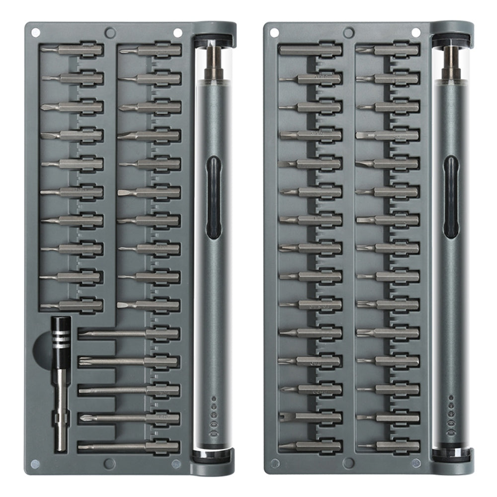 KING'SDUN KS-882025 59 in 1 Electric Repair Tool Kit with 55Pcs Bits Magnetic Mini Screwdriver Set for Watches, Cameras, Drones