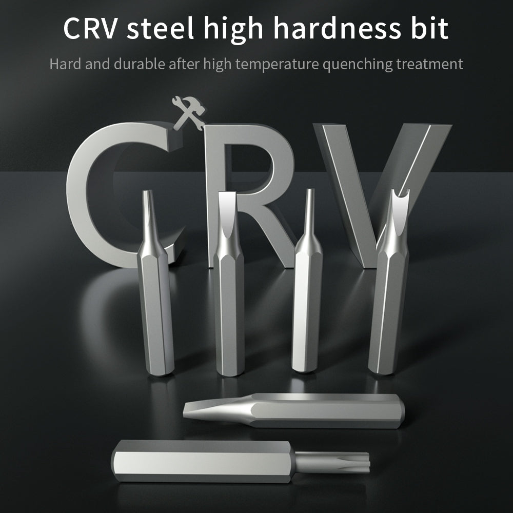 KING'SDUN KS-840130 130-in-1 Precision Screwdriver Set with 120-Bits / Tweezers Portable Repair Tool Kit for Watches, Cameras