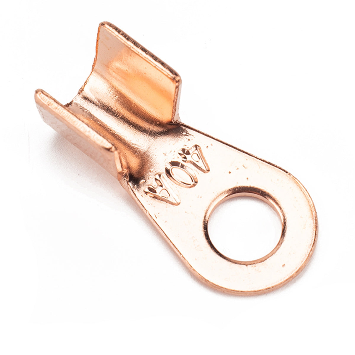 A2964 140Pcs 5A / 10A / 20A / 30A / 40A / 50A / 60A / 80A / 100A Open Barrel Terminals Set Wire Crimp Cable Lugs Copper Terminal Connectors with Storage Box