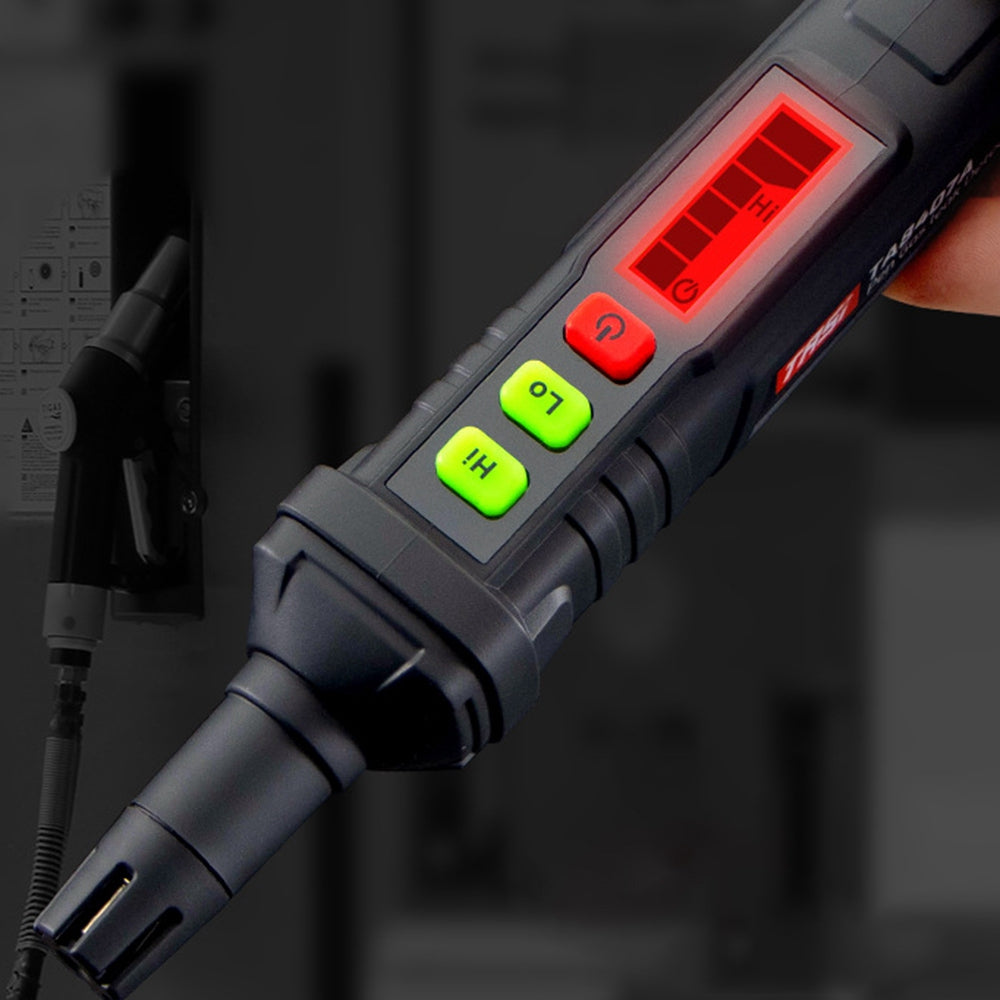 TASI TA8407A Gas Detector Handheld Pen Style Gas Detector Combustible Natural Gas Flammable Alarm Highly Sensitive Sensor