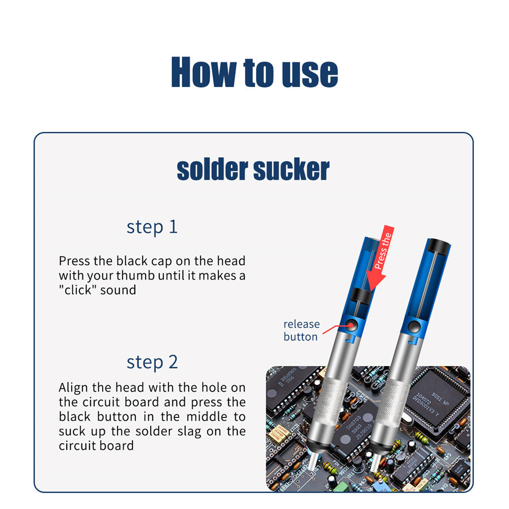 Aneng SL101 16Pcs Adjustable Temperature 60W Electric Soldering Iron Kit with Replaceable Welding Head Electronic Repair Set - EU Plug