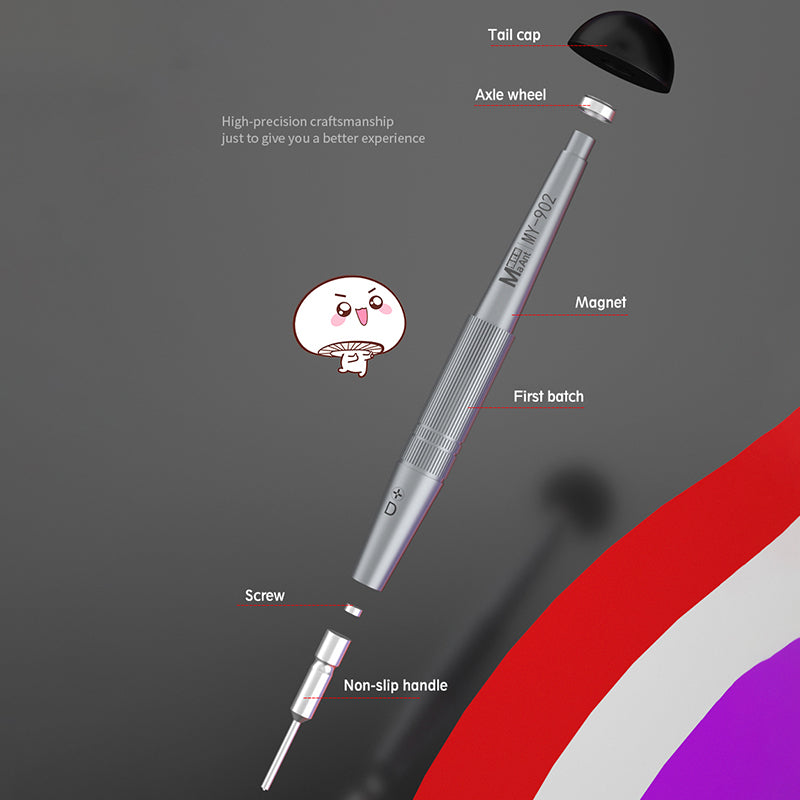 MY-902 3D Screwdriver High Hardness Anti-Rust Anti-Slip Repair Tool for Smart Phone - Pentagonal