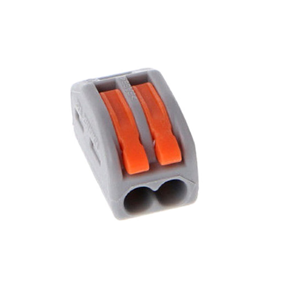 84Pcs PCT-412 2-Port Compact Wire Wiring Connector Fast Connection Lever Conductor Terminal Block