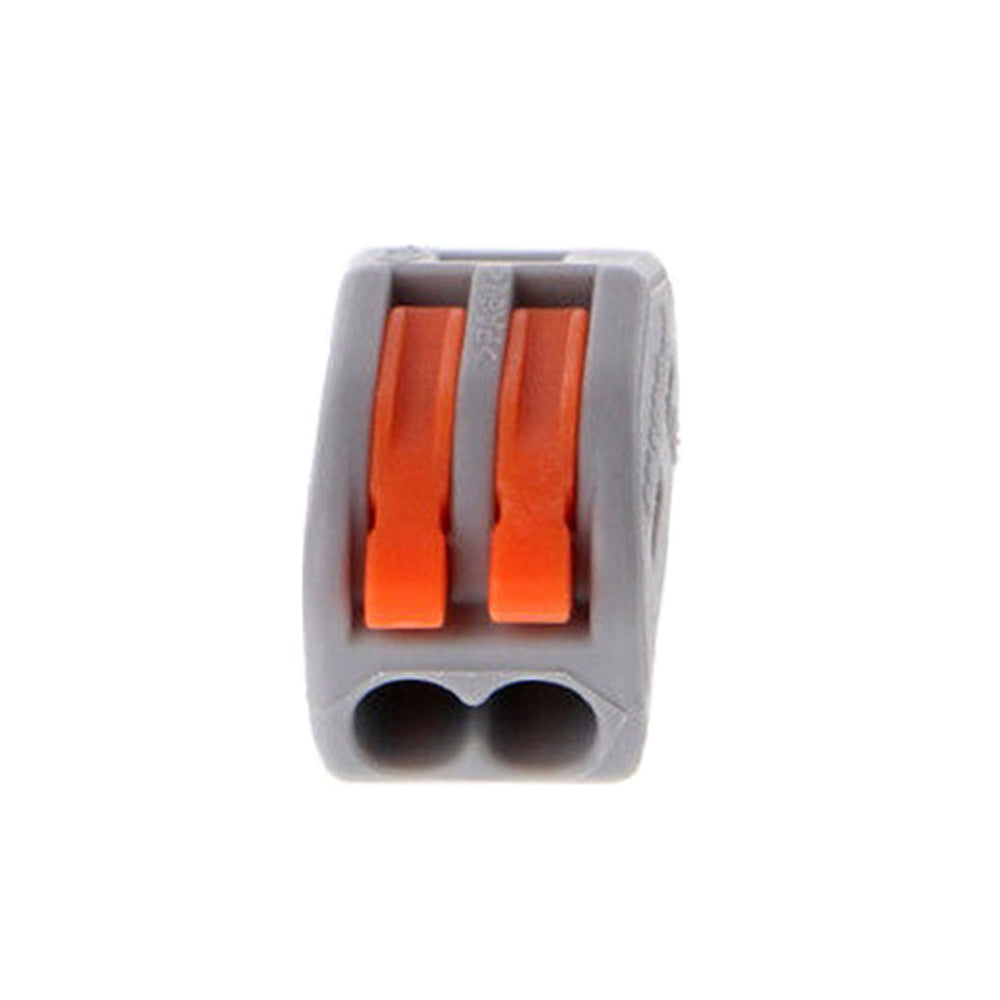 84Pcs PCT-412 2-Port Compact Wire Wiring Connector Fast Connection Lever Conductor Terminal Block