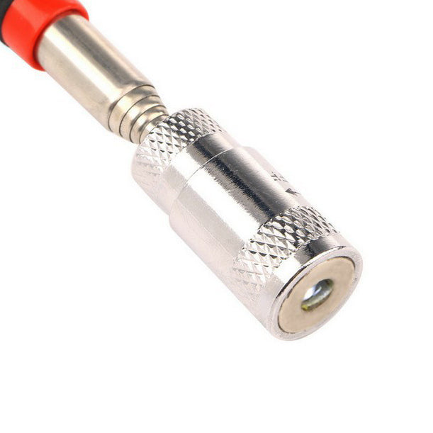 Magnetic Extendable Pick up Tool with LED Light for Finding Small Metal Items Iron Nails Screws