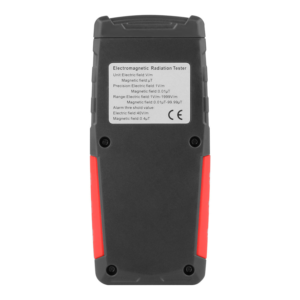 Uniqkart WT3121 Digital LCD EMF Meter Electromagnetic Radiation Tester Electric Field Magnetic Field Dosimeter Handheld Detector