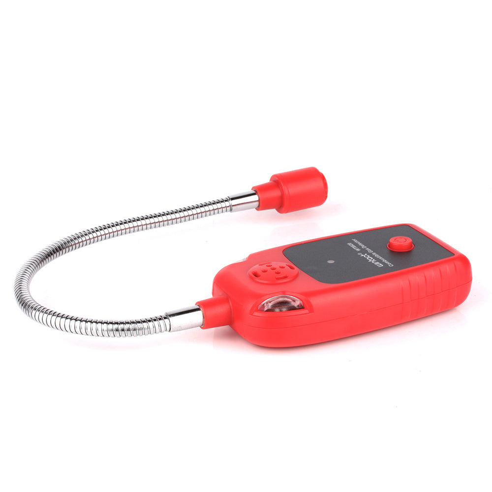 Uniqkart WT8820 Handheld Combustible Gas Detector Flammable Natural Gas Leakage Sensor Tester with Gooseneck Sensor