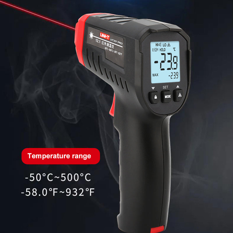 UNI-T UT306S Digital Thermometer Non-contact Industrial Infrared Laser Temperature Meter