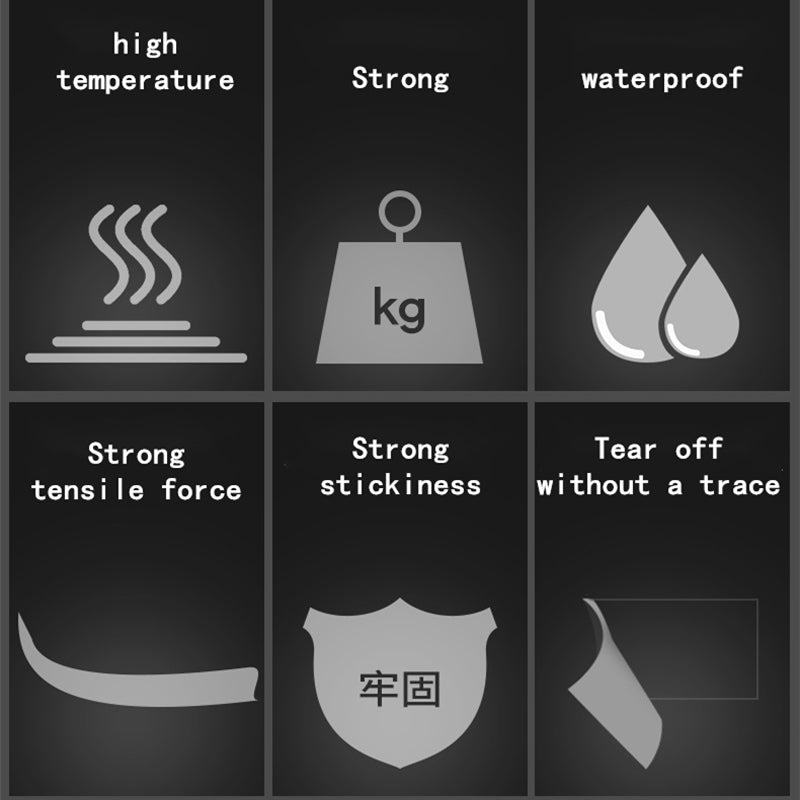 100pcs/Bag High Temperature Resistant Round EVA Foam Double Sided Tape Adhesive Stickers (30x1 mm)